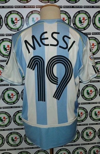 Messi 2006 argentina shirt - wc,