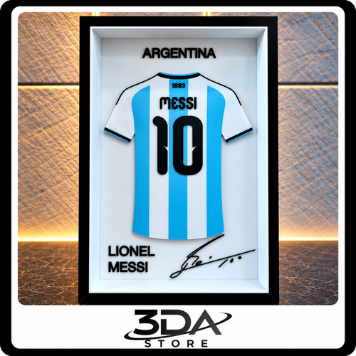 Quadro lionel messi argentina - quadro,