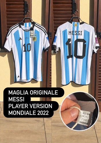 Maglia argentina home messi - maglia, 10